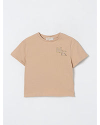 Michael Kors Girls Ribbed TShirt MK Logo Kids Rope T-Shirts