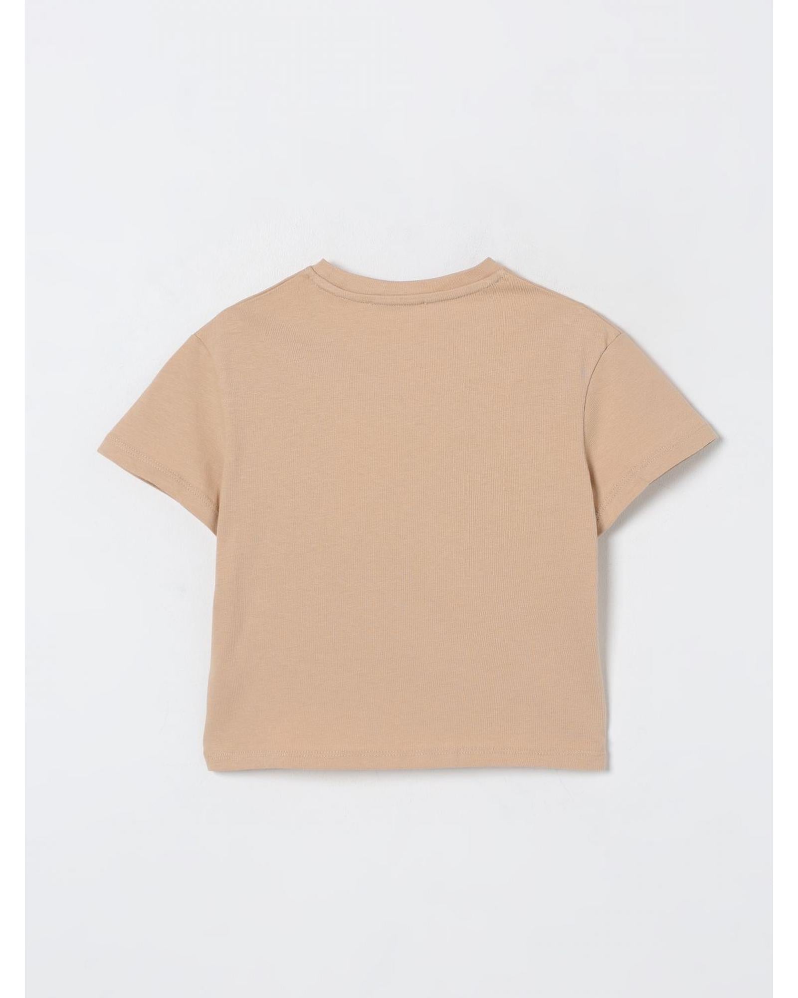 Michael Kors Girls Ribbed TShirt MK Logo Kids Rope T-Shirts