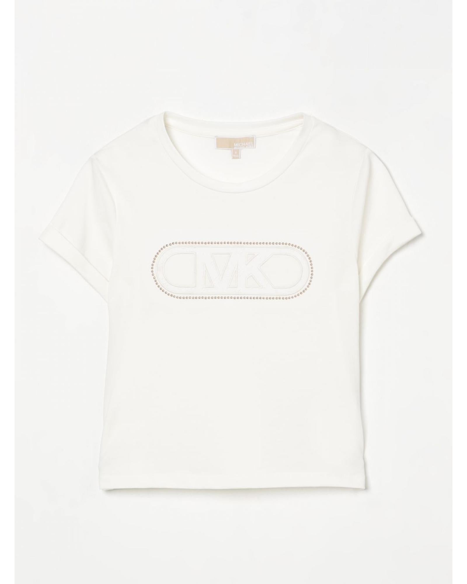 Michael Kors MK Logo TShirt Kids White T-Shirts