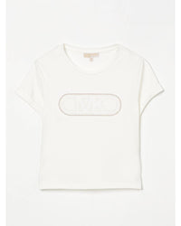 Michael Kors MK Logo TShirt Kids White T-Shirts