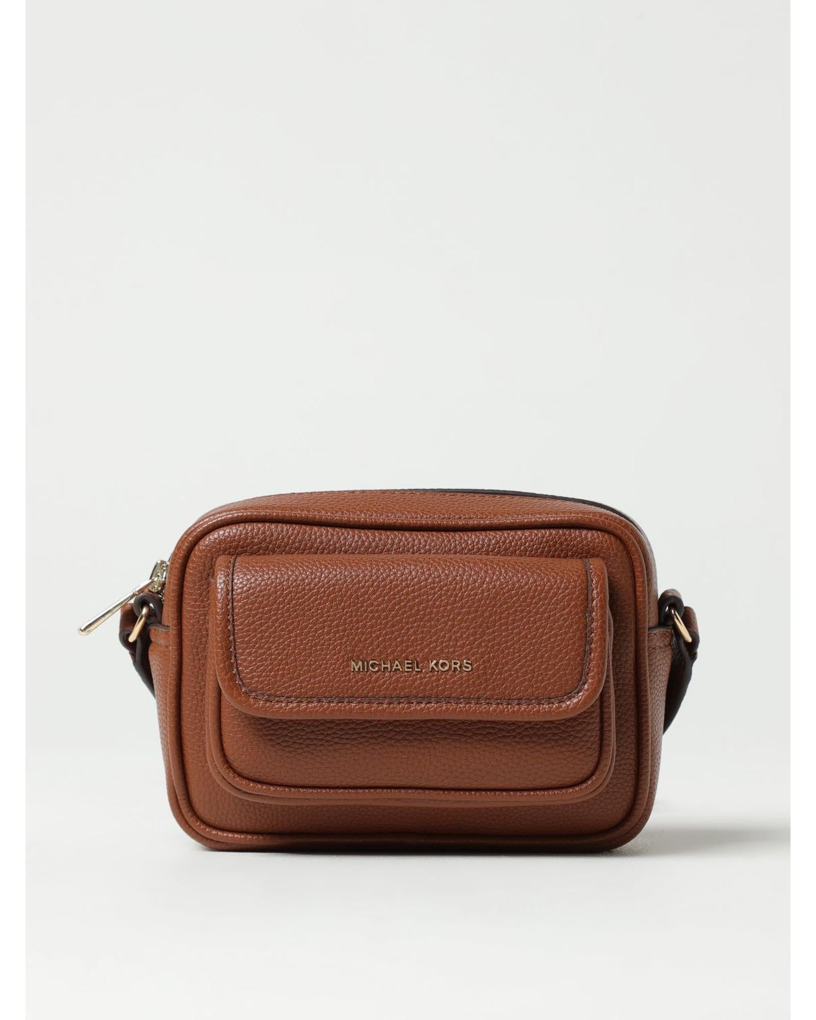 Michael Kors Small Leather Crossbody Bag Kids Beige