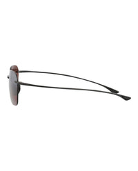 Maui Jim Unisex Square/Rectangle Black Black Rose Fashion Designer Eyewear