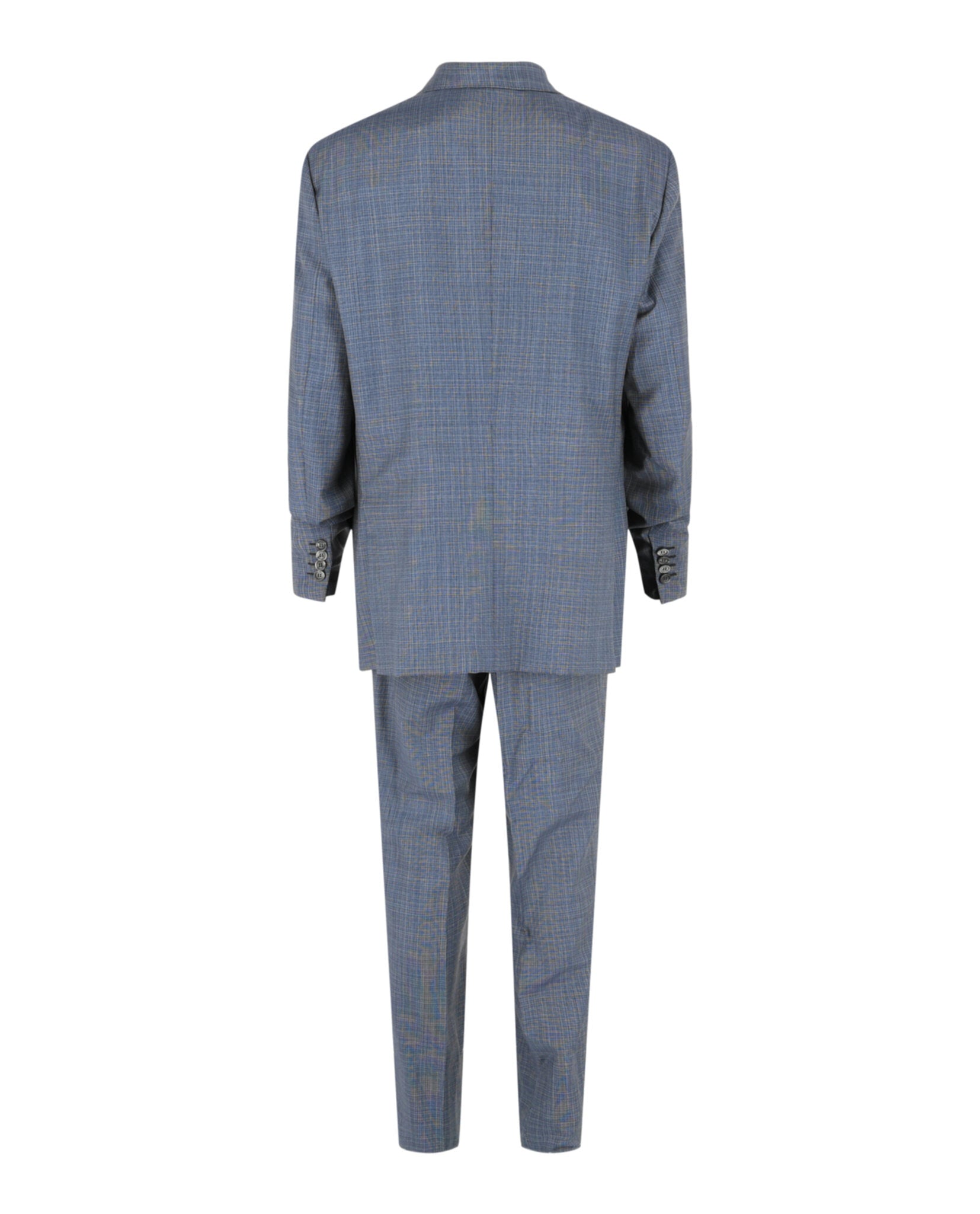 Brioni Mens Pinstriped Wool Two-Piece Suit