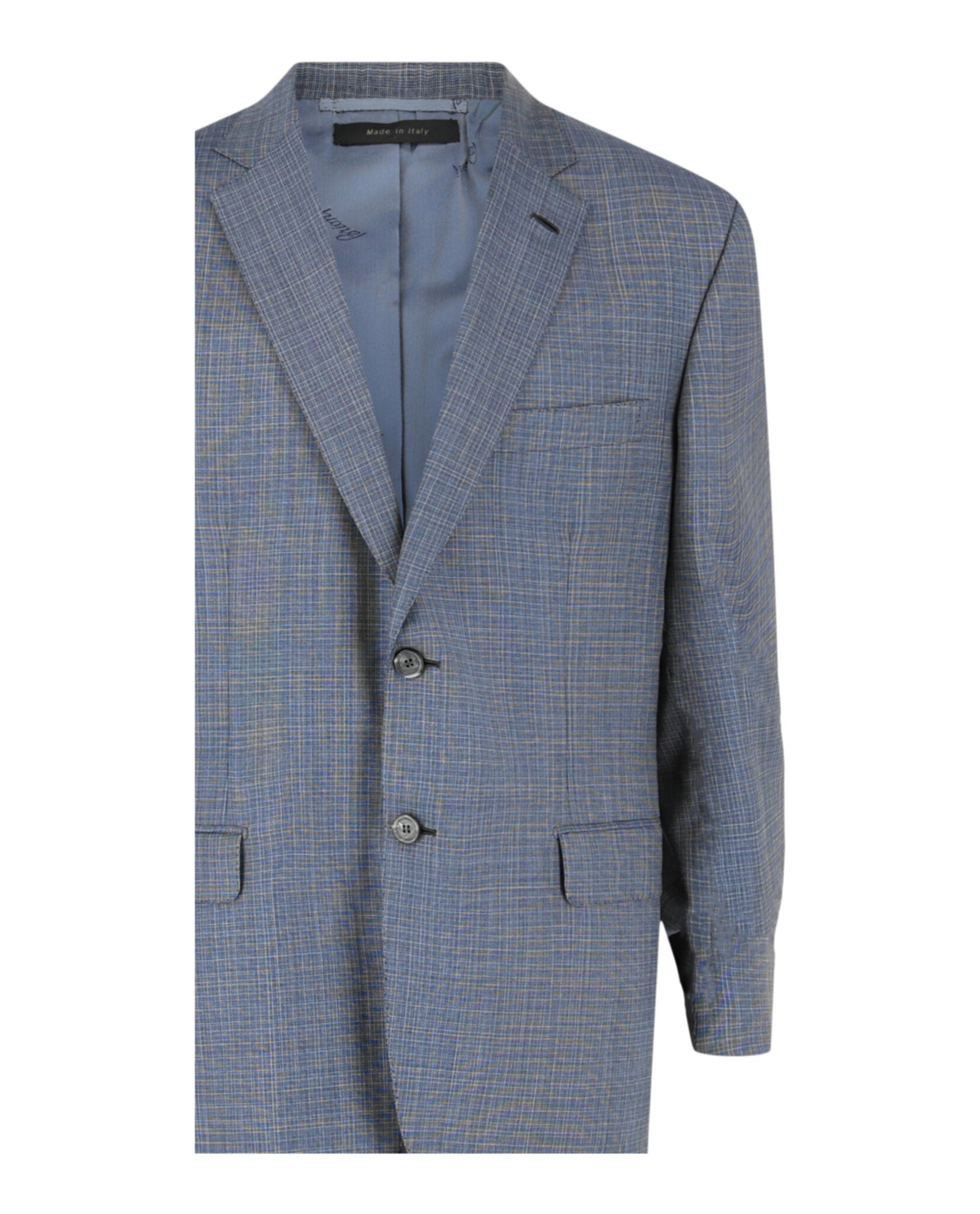 Brioni Mens Pinstriped Wool Two-Piece Suit