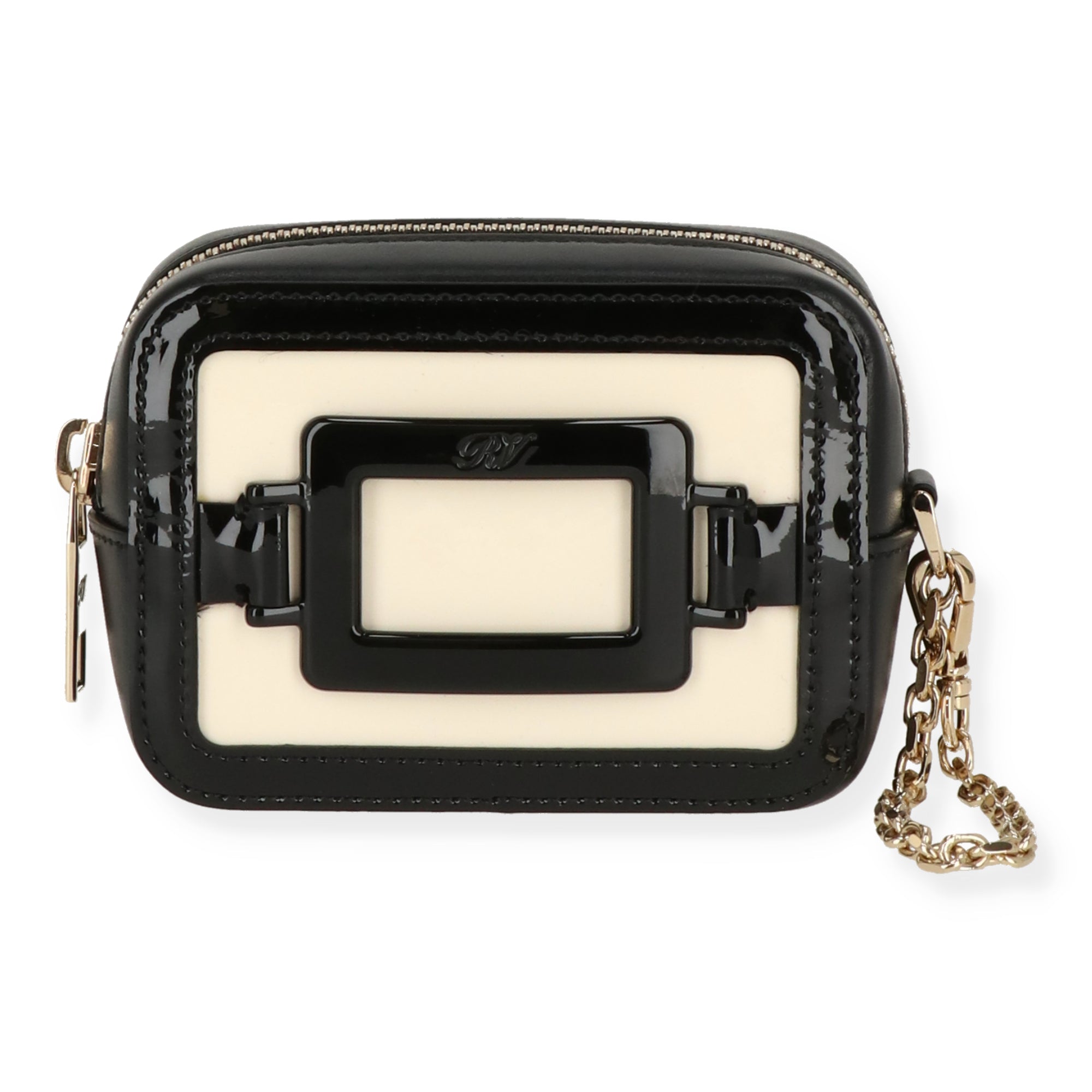 ROGERVIVI Roger Vivier Womens Black/White Wallet