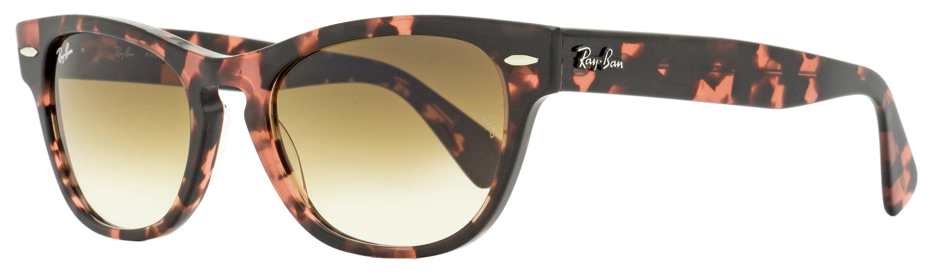Ray-Ban RB2201 Laramie Sunglasses 133451 Pink Havana 54mm Pink Havana