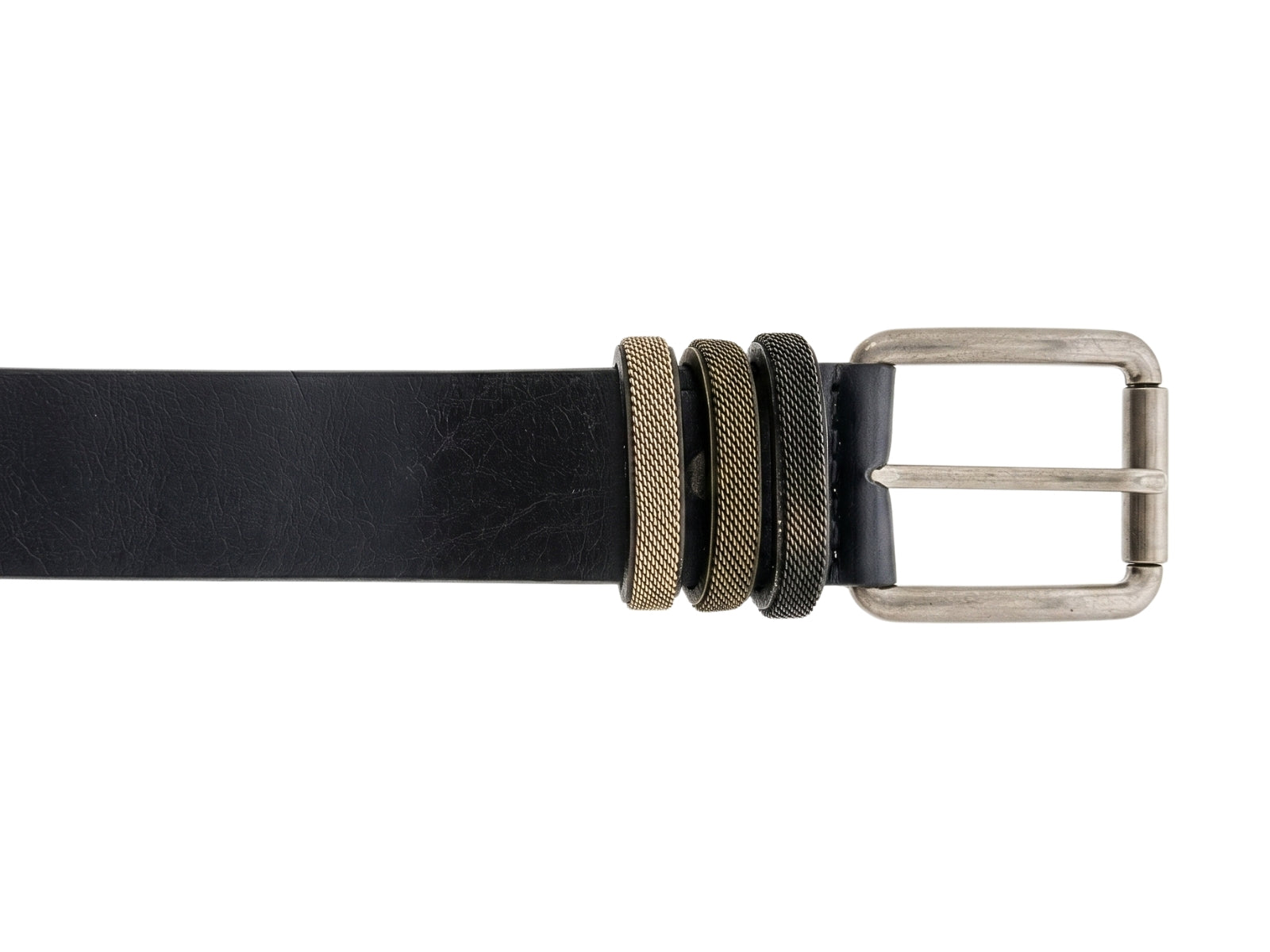 Renato Balestra Brown Roma Leather Adjustable Mens Belt-44