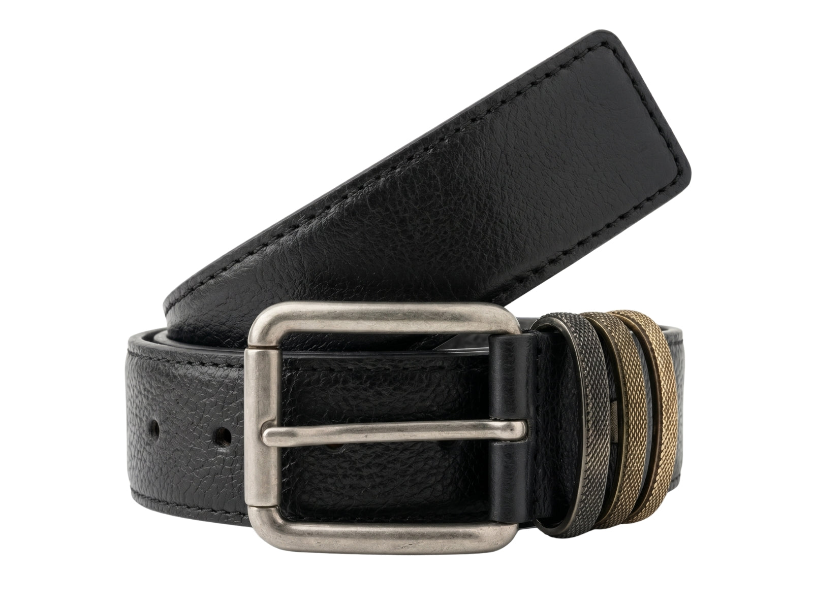 Renato Balestra Brown Roma Leather Adjustable Mens Belt-44