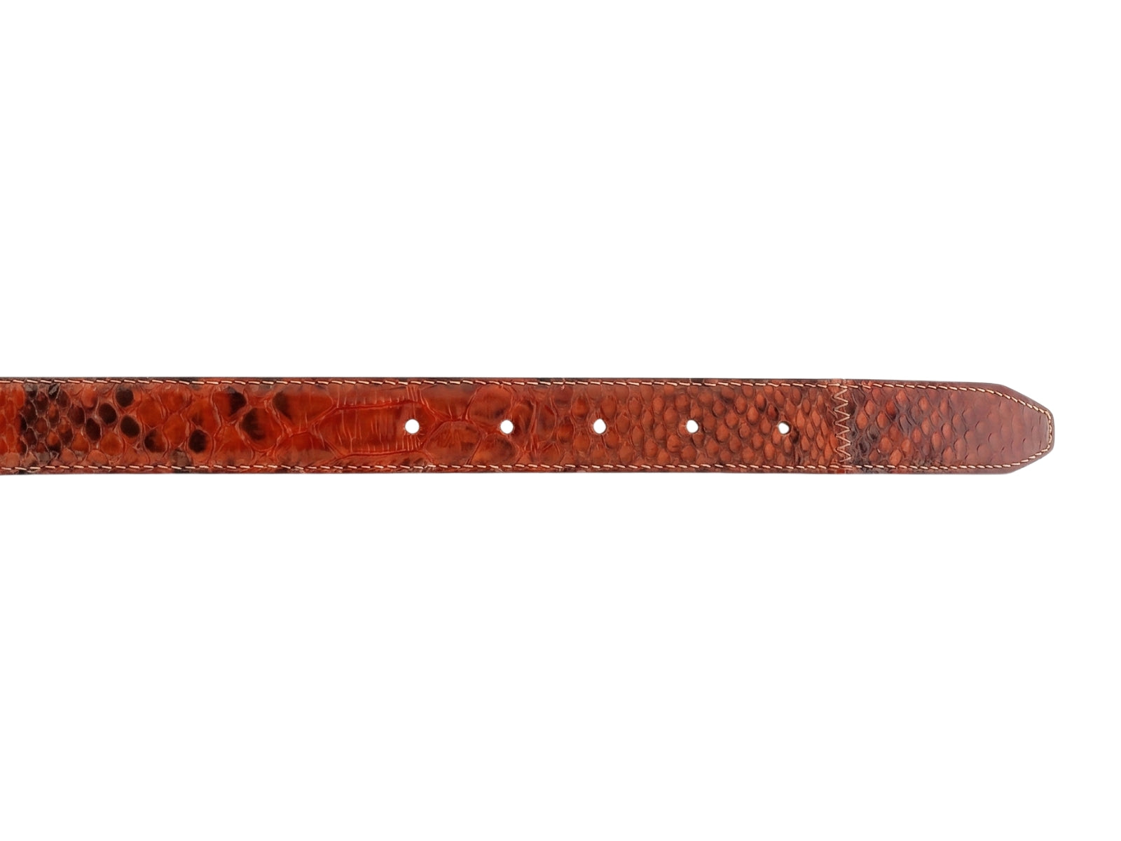 Renato Balestra Red Serpente Belt Adjustable Womens Belt-40