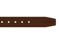 Renato Balestra Brown Stiching Mens Adjustable Belt-40