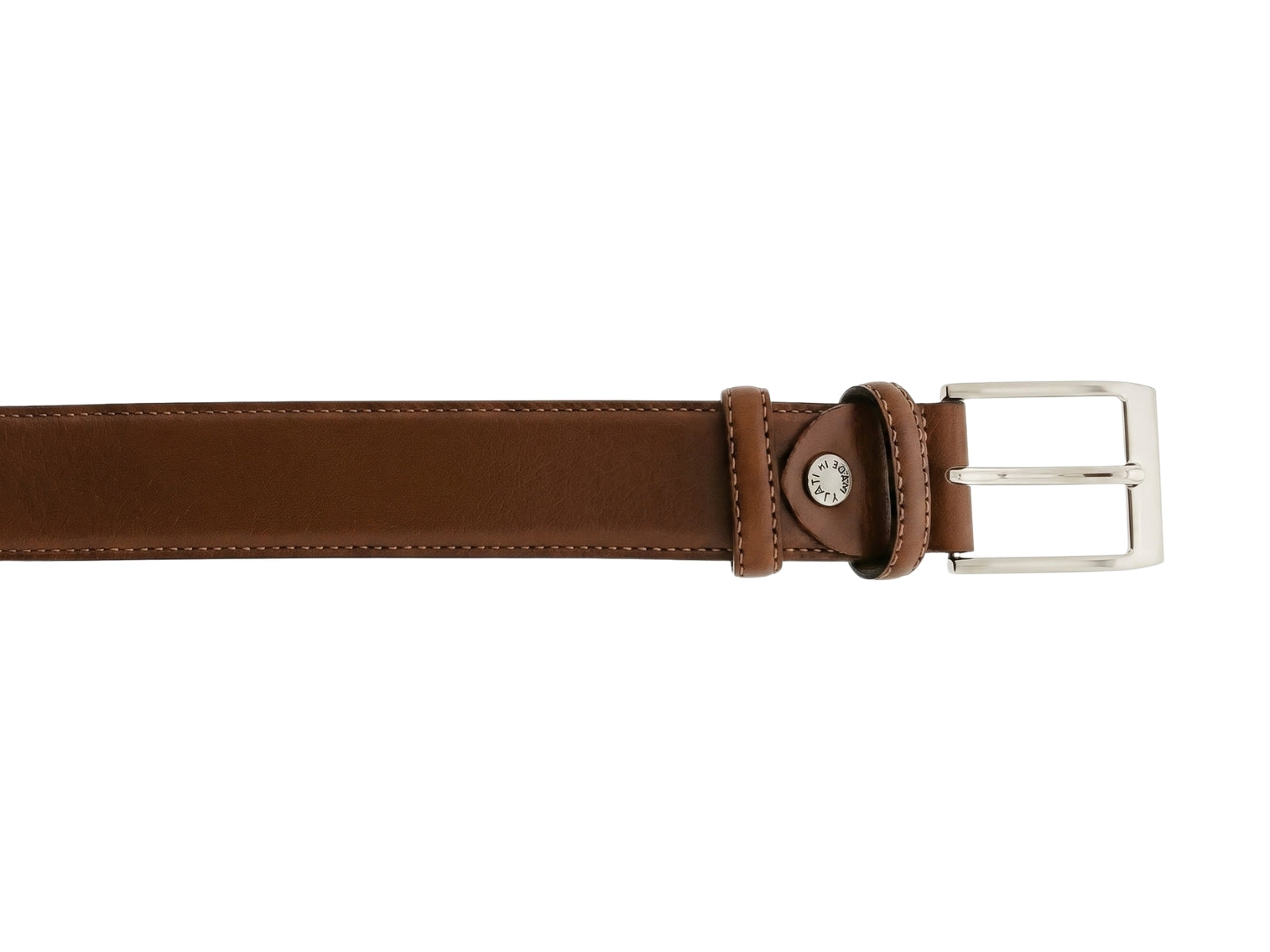 Renato Balestra Firenze Pure Brown Adjustable Mens Belt-42