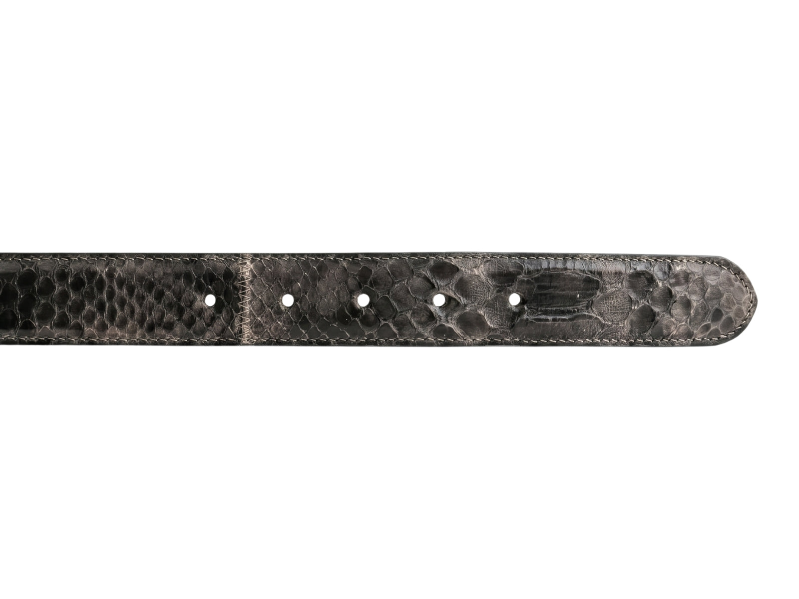Renato Balestra Noir Serpente Black Adjustable Womens Belt-44