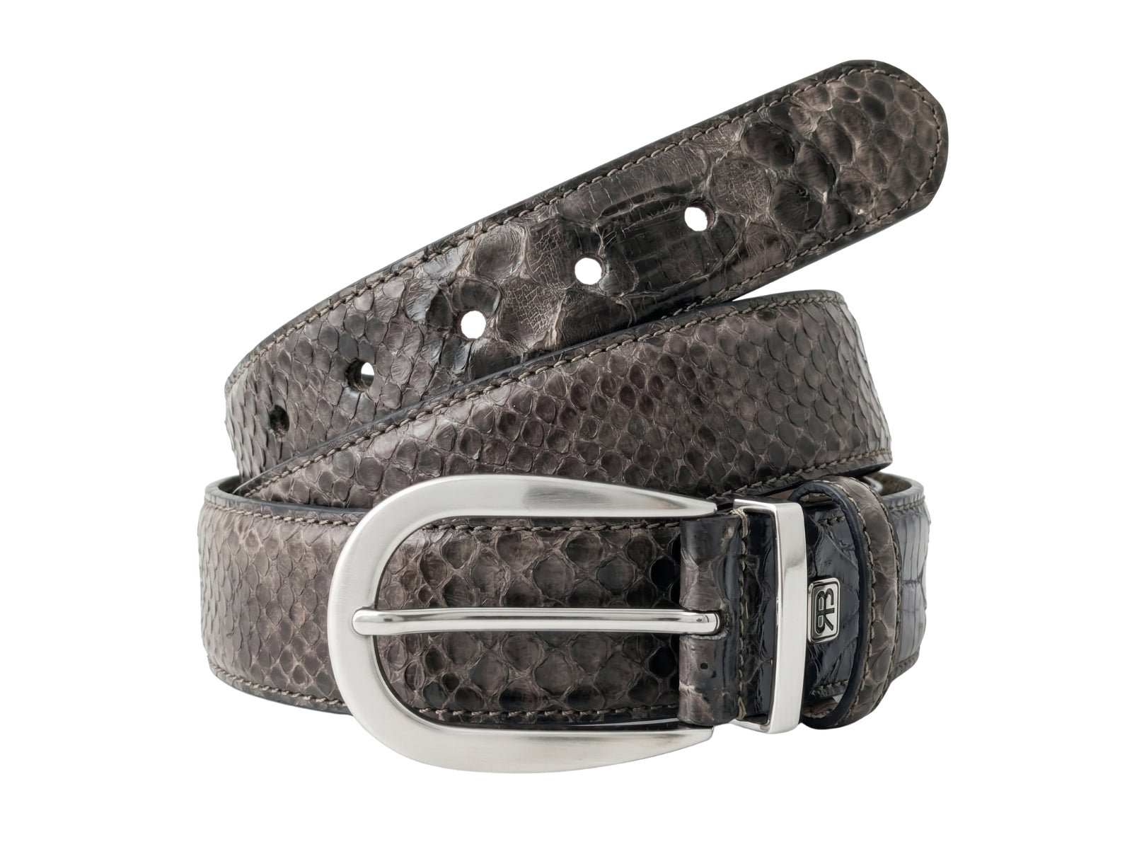 Renato Balestra Noir Serpente Black Adjustable Womens Belt-44