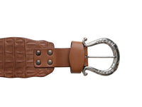 Renato Balestra Roma Standard Brown Adjustable Womens Belt-44