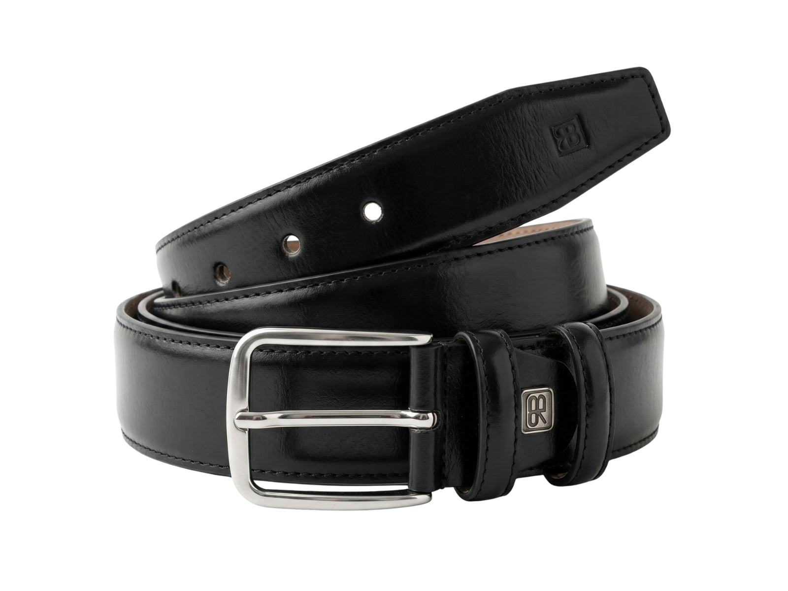 Renato Balestra Shiny Black Adjustable Belt