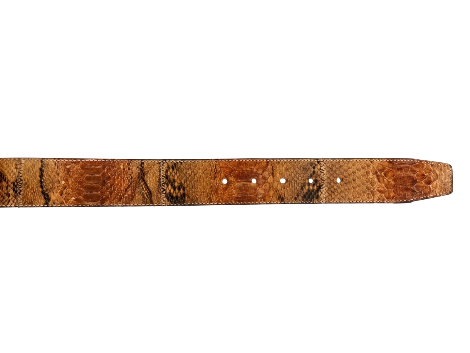 Renato Balestra Brown Serpente Womens Adjustable Belt-40