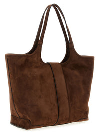 Roger Vivier Women Medium 'Viv' Choc' Shopping Bag