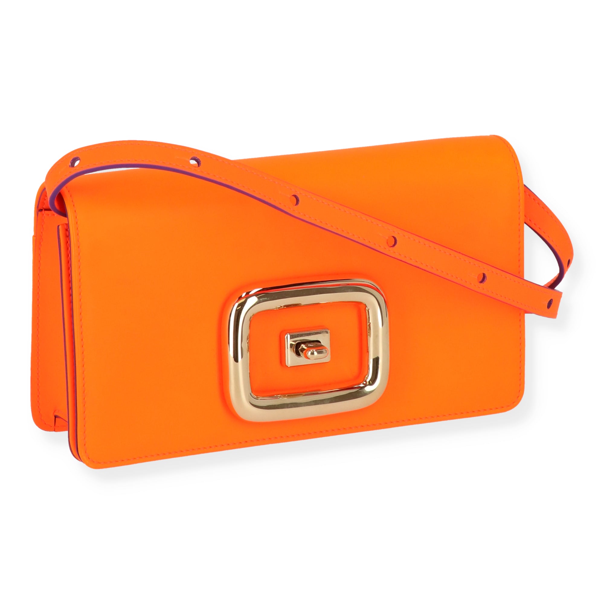 ROGERVIVI Roger Vivier Womens Orange Shoulder Bag
