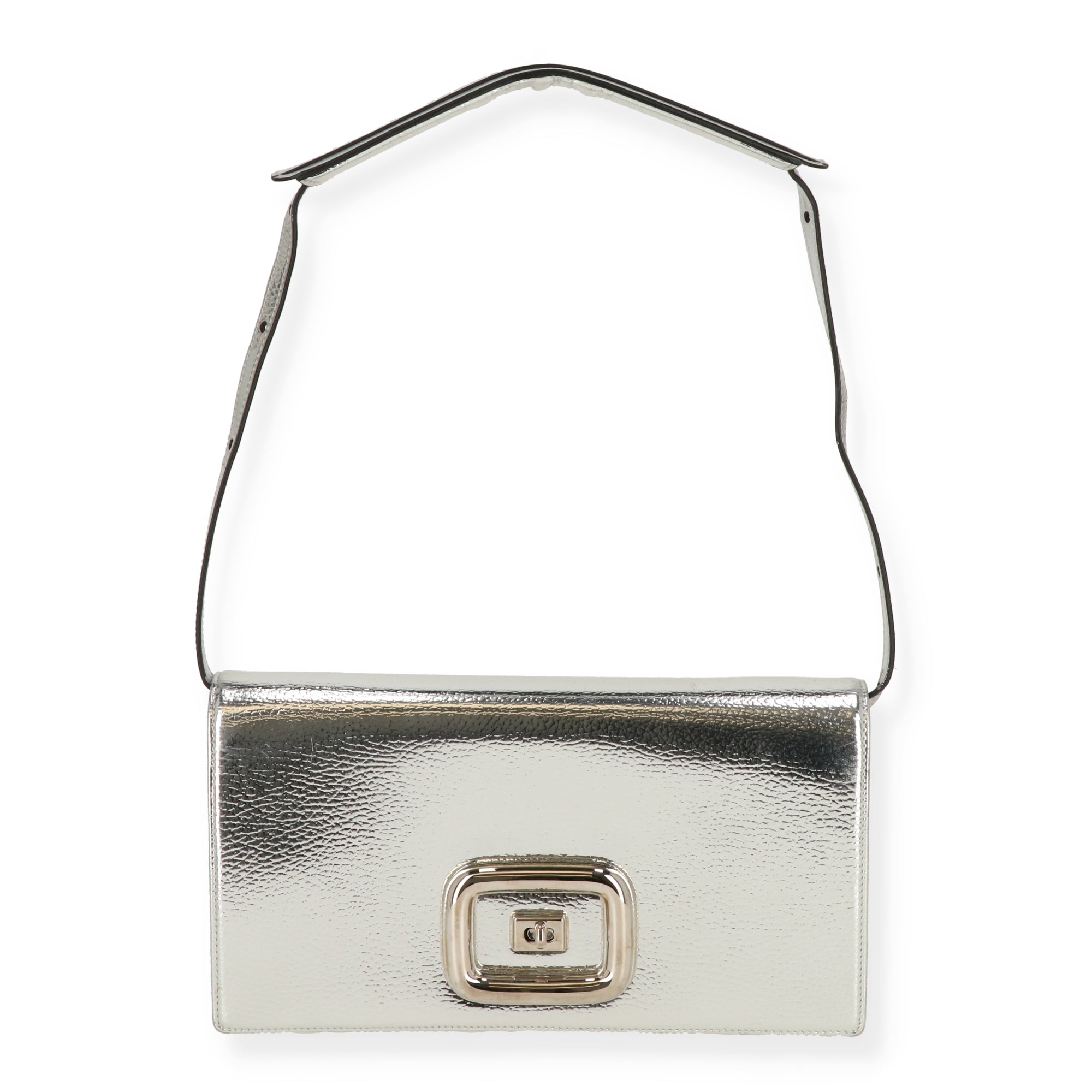 ROGERVIVI Roger Vivier Womens Silver Shoulder Bag