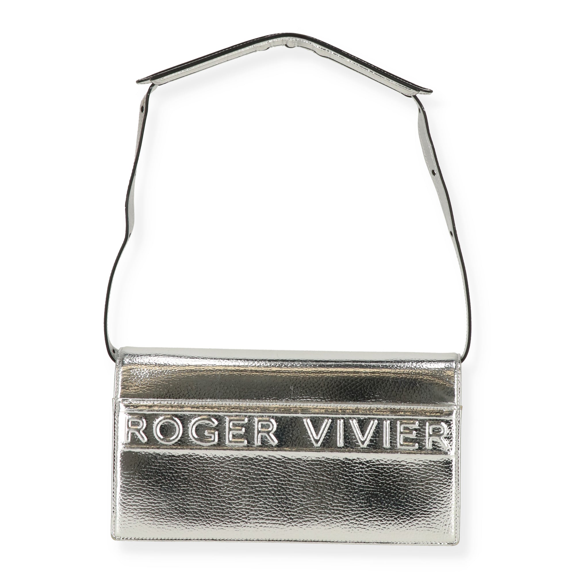 ROGERVIVI Roger Vivier Womens Silver Shoulder Bag