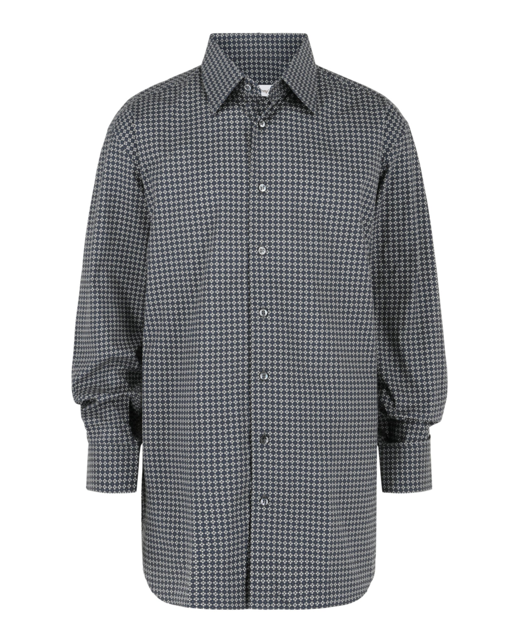 Brioni Mens Geo Print Button-Up Shirt