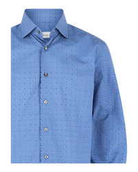Brioni Mens Micro-Check Button-Up Shirt