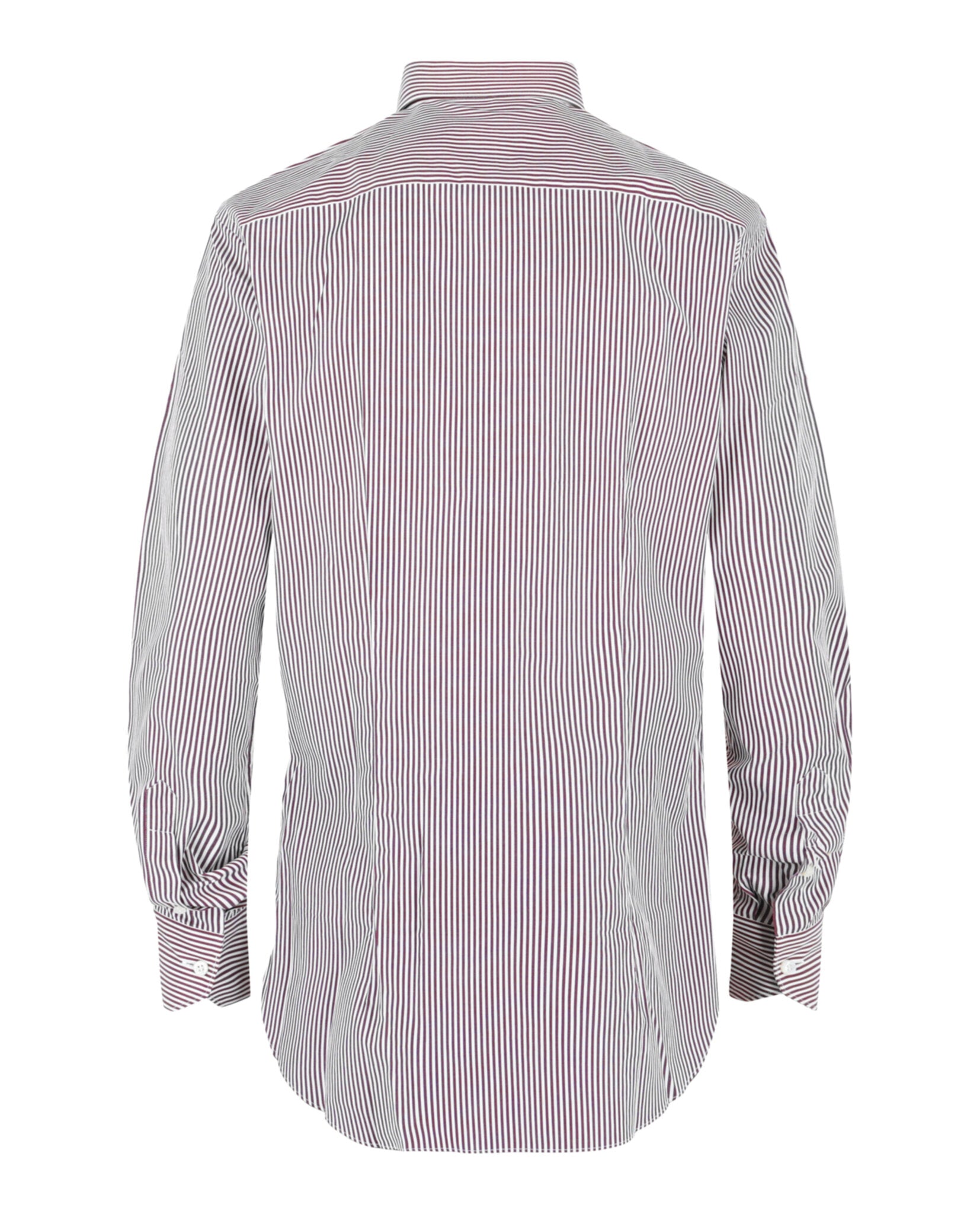 Brioni Mens Striped Button-Up Shirt