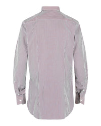 Brioni Mens Striped Button-Up Shirt