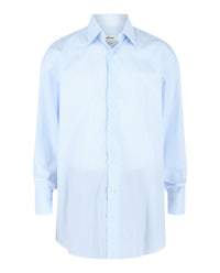 Brioni Mens Striped Button-Up Shirt