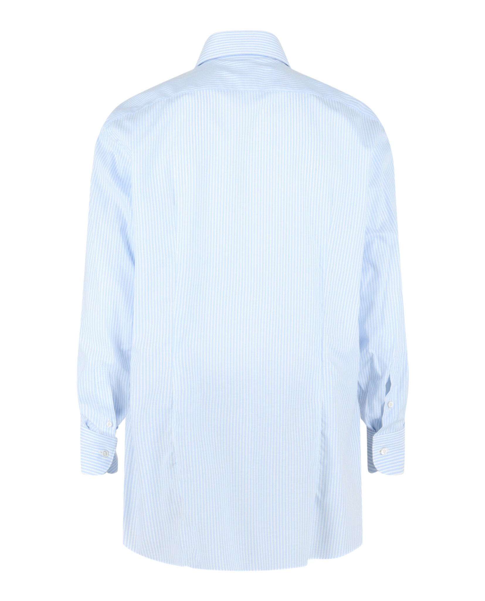 Brioni Mens Striped Button-Up Shirt