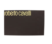 Roberto Cavalli ESZ063 04500 Blue Wool Blend Signature Mens Scarf