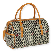 Roger Vivier Womens Black/Orange Handbag