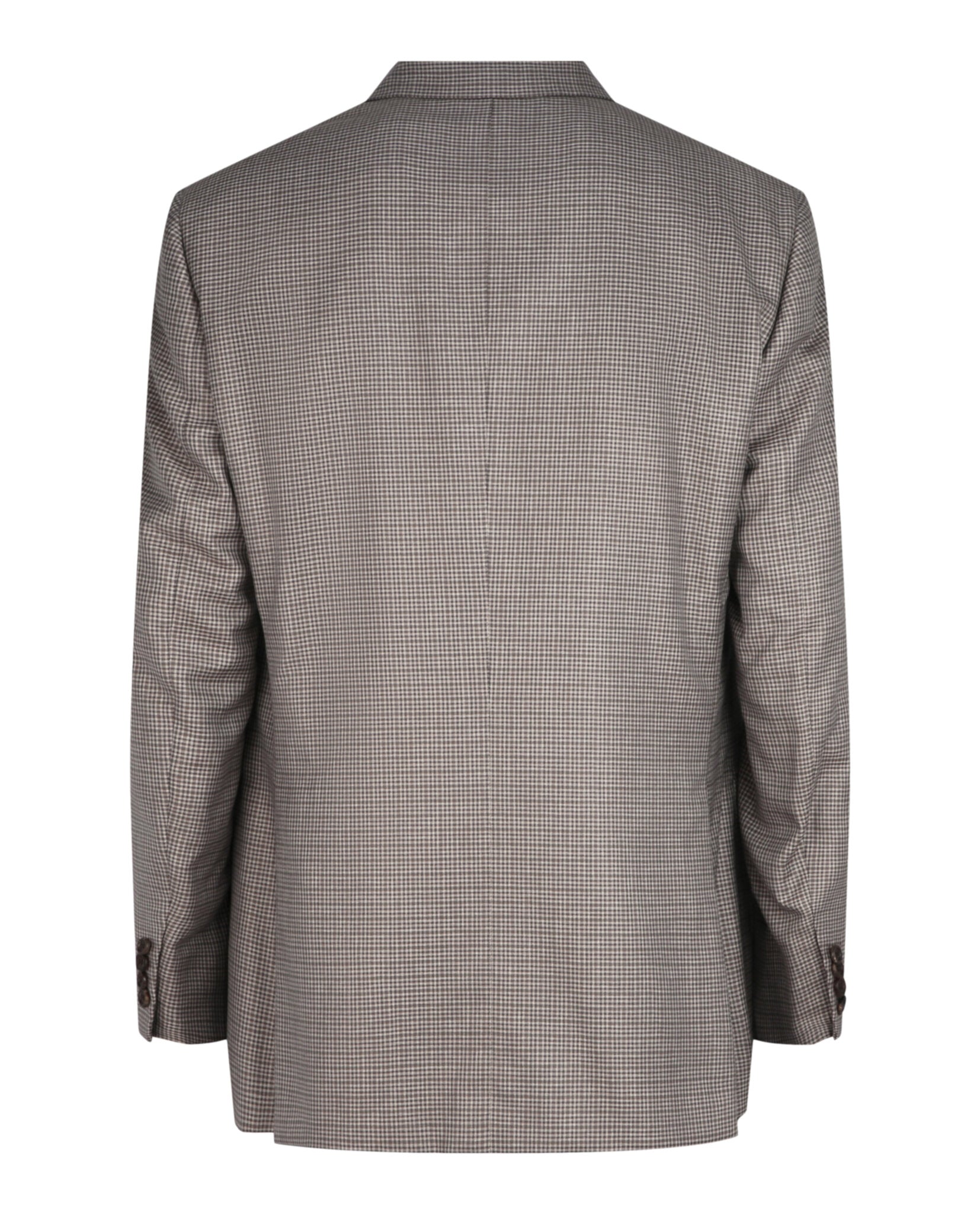 Brioni Mens Houndstooth Single-Breasted Blazer