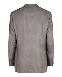 Brioni Mens Houndstooth Single-Breasted Blazer