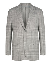 Brioni Mens Houndstooth Single-Breasted Blazer