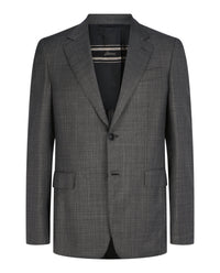 Brioni Mens Single-Breasted Wool Blazer