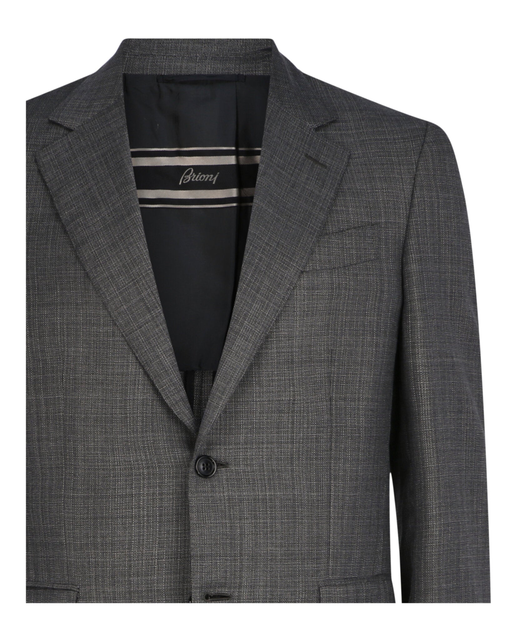 Brioni Mens Single-Breasted Wool Blazer