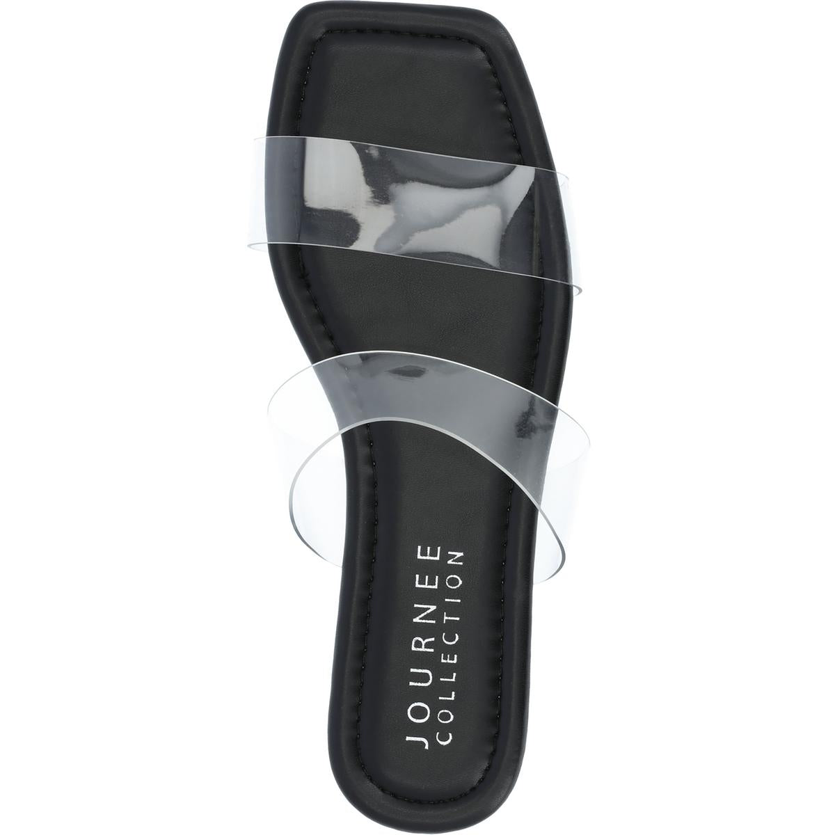 Womens Padded Insole Man Made Slide Sandals