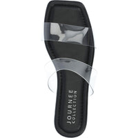 Womens Padded Insole Man Made Slide Sandals