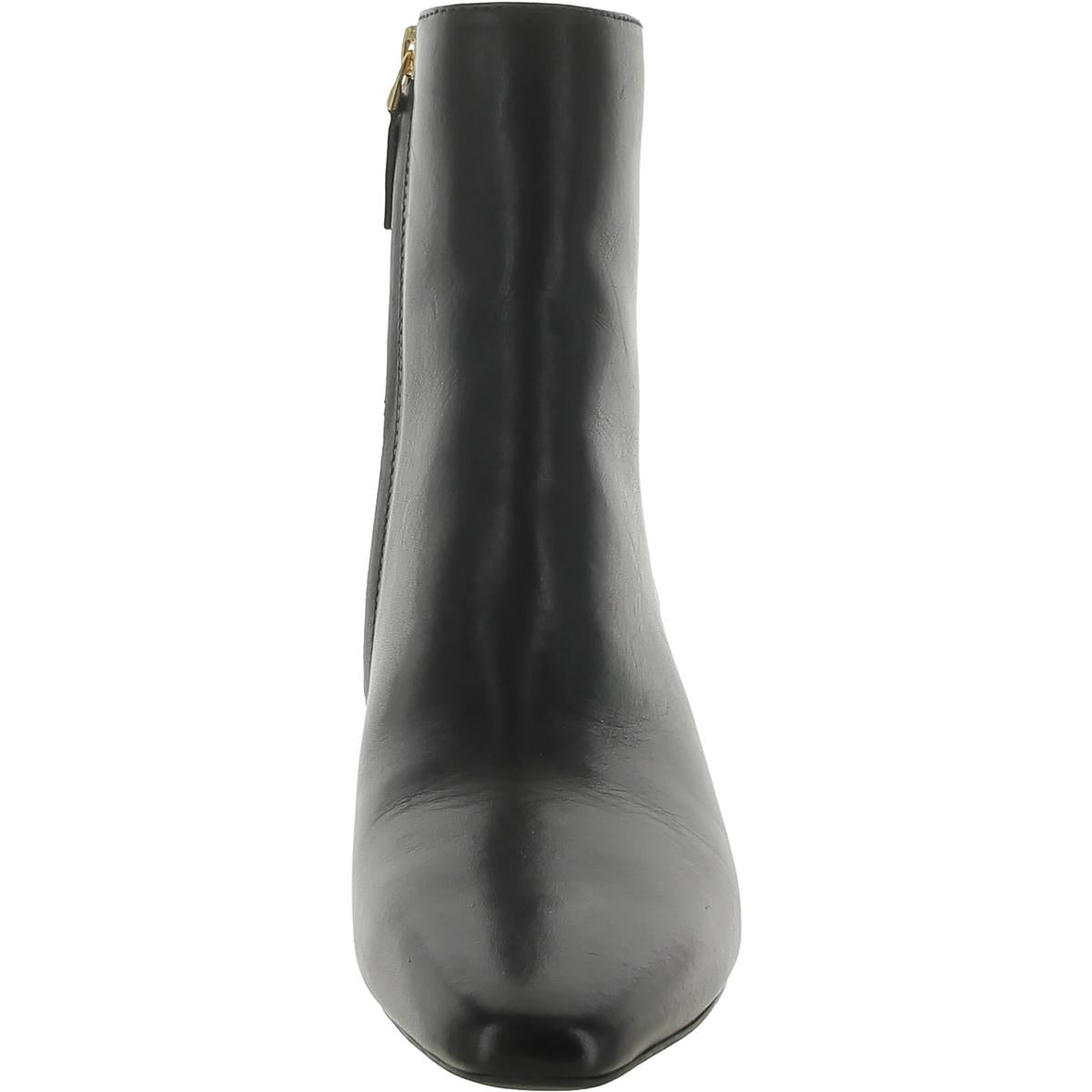Willa Womens Leather Ankle Boots