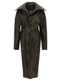 Rick Owens Women 'Dracucollar Belted' Coat