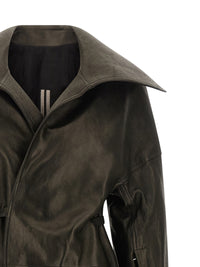 Rick Owens Women 'Dracucollar Belted' Coat