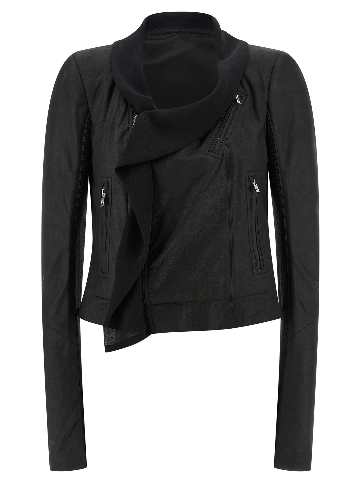 Rick Owens Women 'Scarf Biker' Jacket