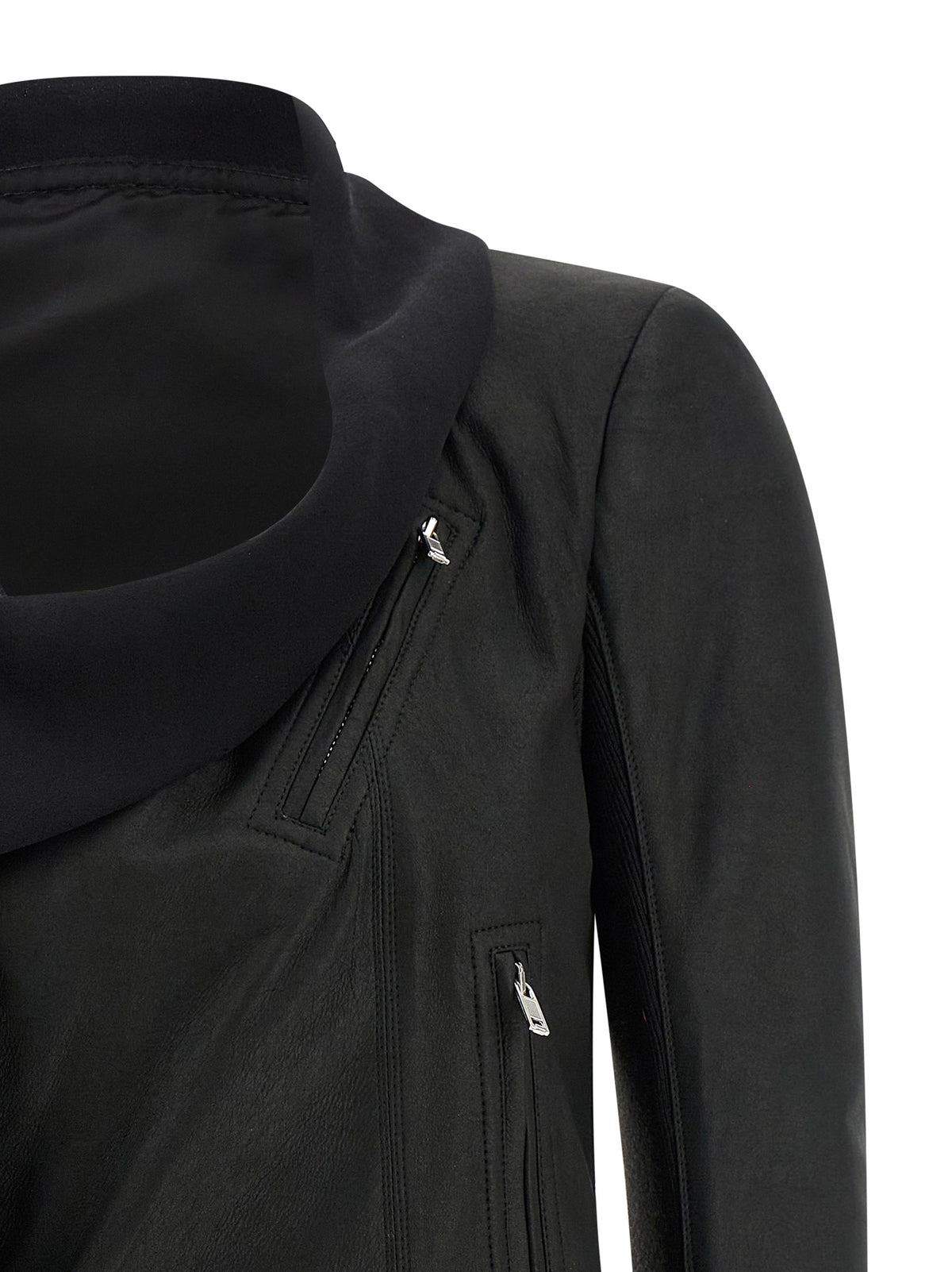 Rick Owens Women 'Scarf Biker' Jacket