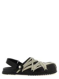 RICK OWENS Rick Owens Women 'Megalace Mule Granola' Sabots