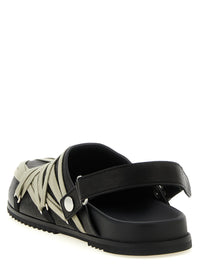 RICK OWENS Rick Owens Women 'Megalace Mule Granola' Sabots