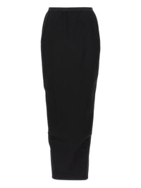 Rick Owens Women 'Soft Pillar Long' Skirt