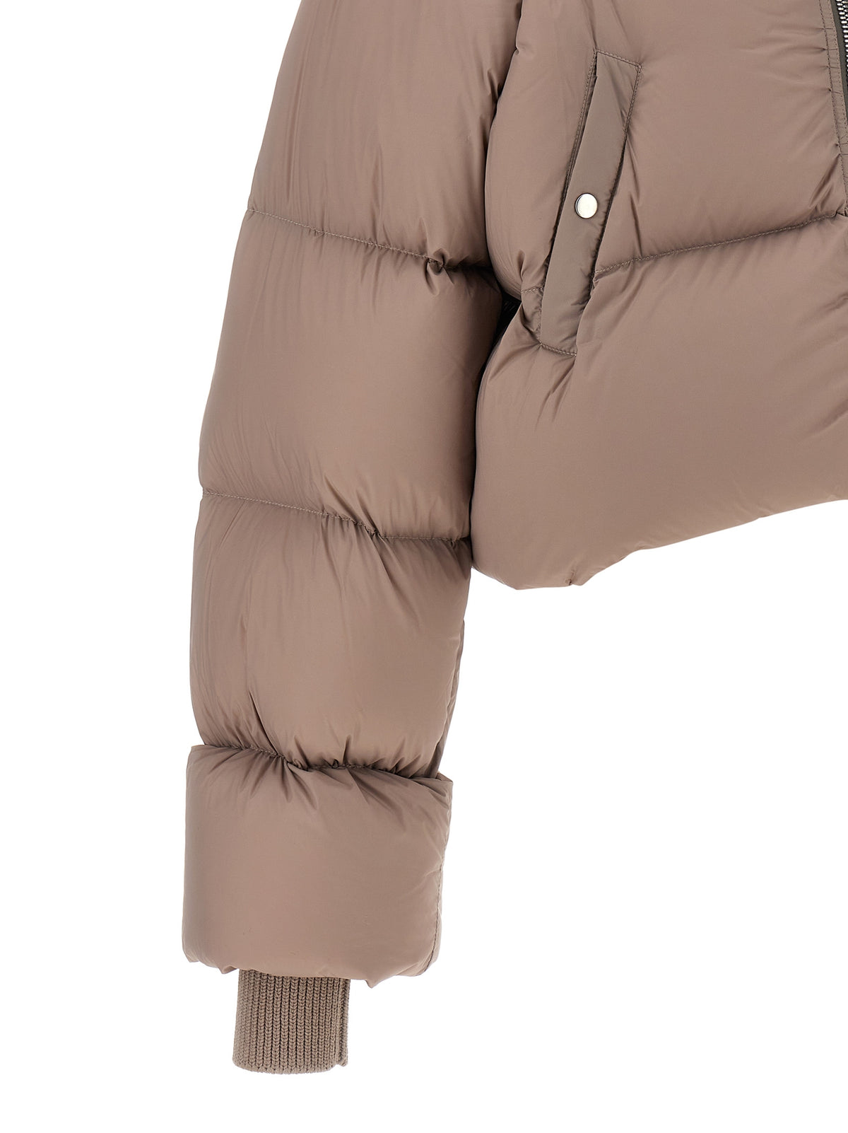Rick Owens Women 'Funnel Neck' Down Jacket