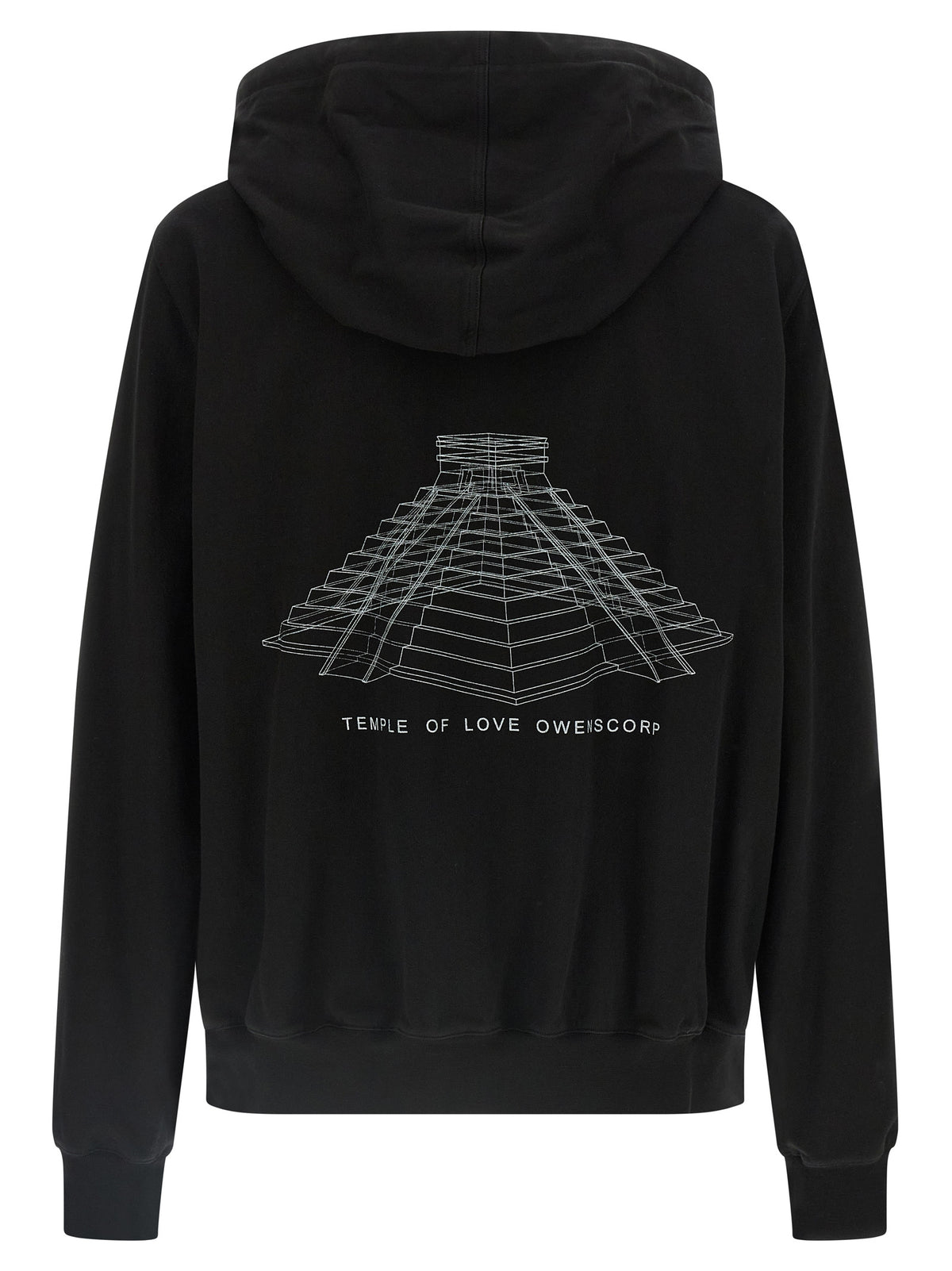 RICK OWENS Rick Owens Men 'Temple Of Love Owenscorptemp' Hoodie
