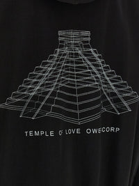 RICK OWENS Rick Owens Men 'Temple Of Love Owenscorptemp' Hoodie